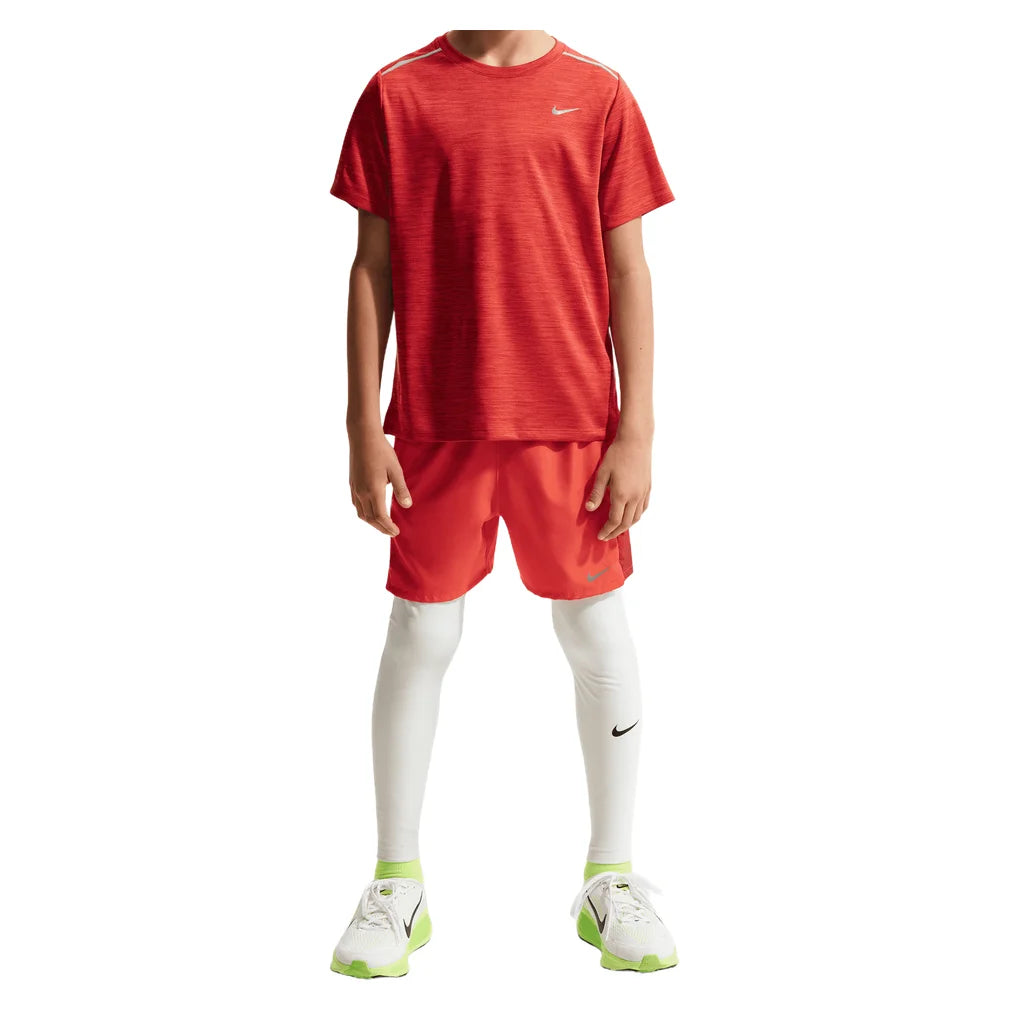 Boys' Dri-FIT Miler Short Sleeve Training Top, Nike, Pickleball Express, IF2425-H26-5