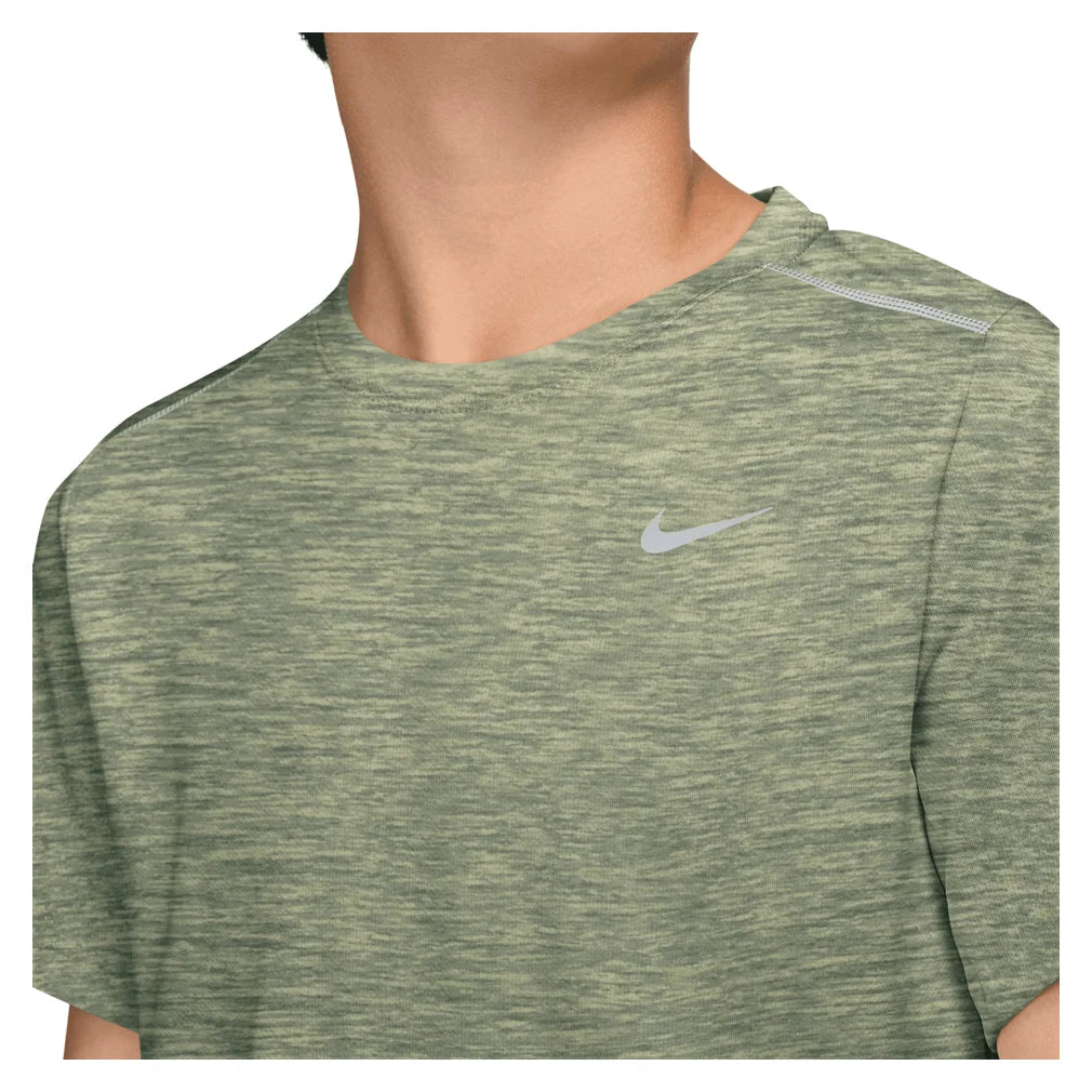 Boys' Dri-FIT Miler Short Sleeve Training Top, Nike, Pickleball Express, IF2425-H26-9