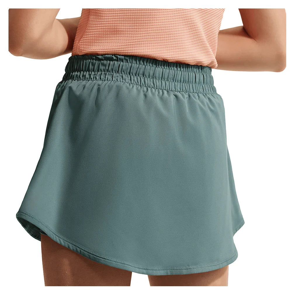 Girls' One Dri-FIT High Rise Training Skort-Apparel-Nike-IF3956-382_2-Tennis Express