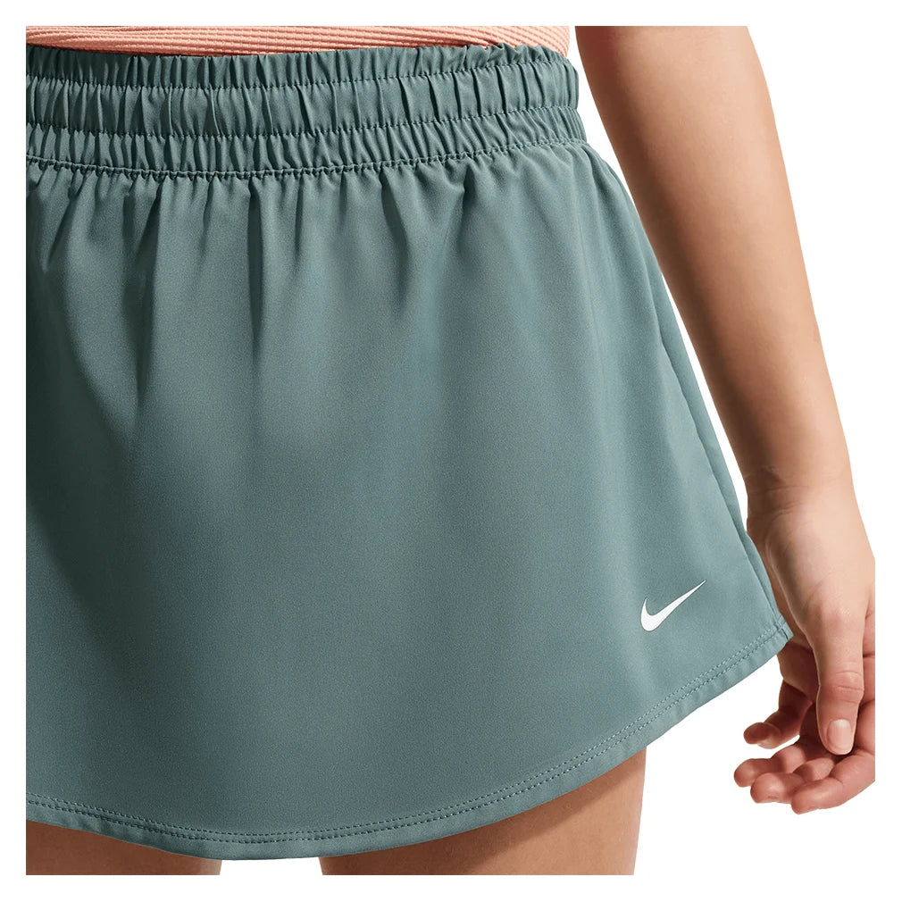 Girls' One Dri-FIT High Rise Training Skort-Apparel-Nike-IF3956-382_3-Tennis Express
