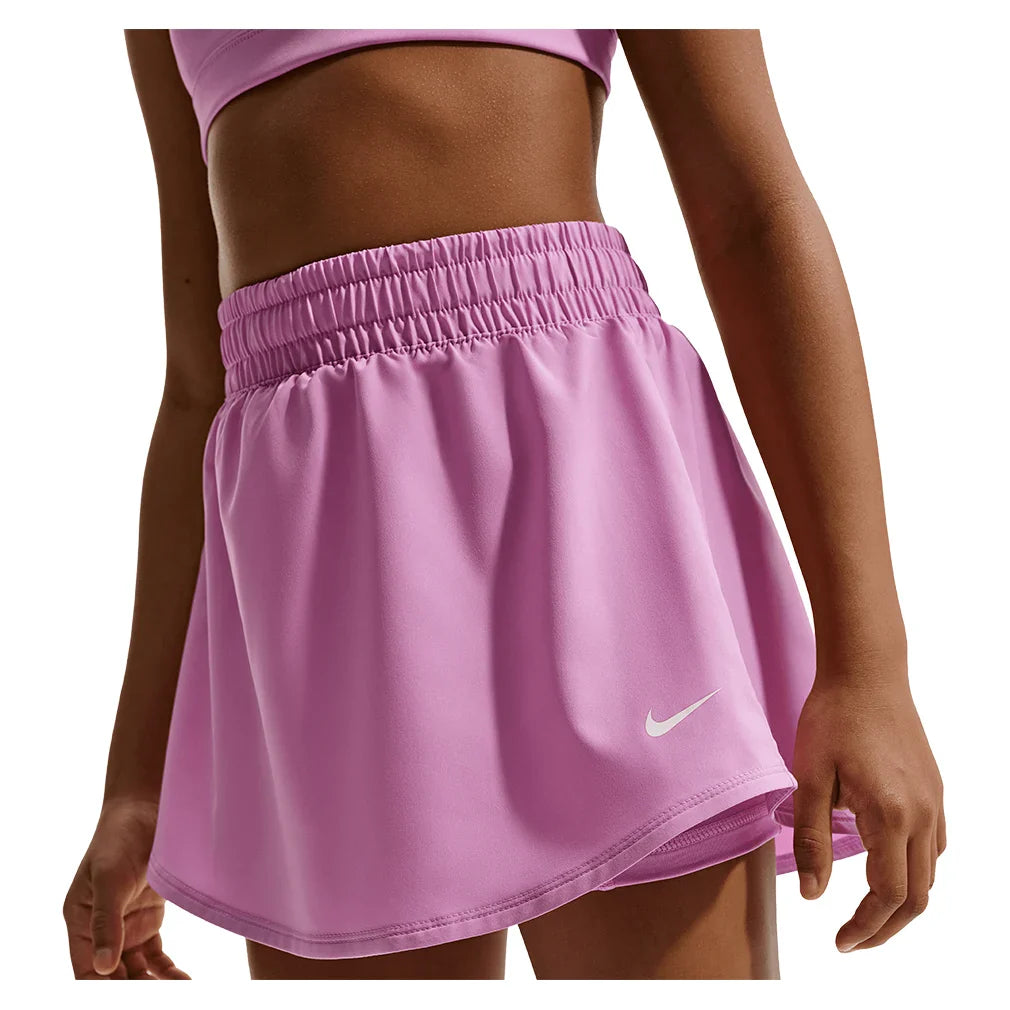 Girls' One Dri-FIT High Rise Training Skort-Apparel-Nike-IF3956-503_1-Tennis Express