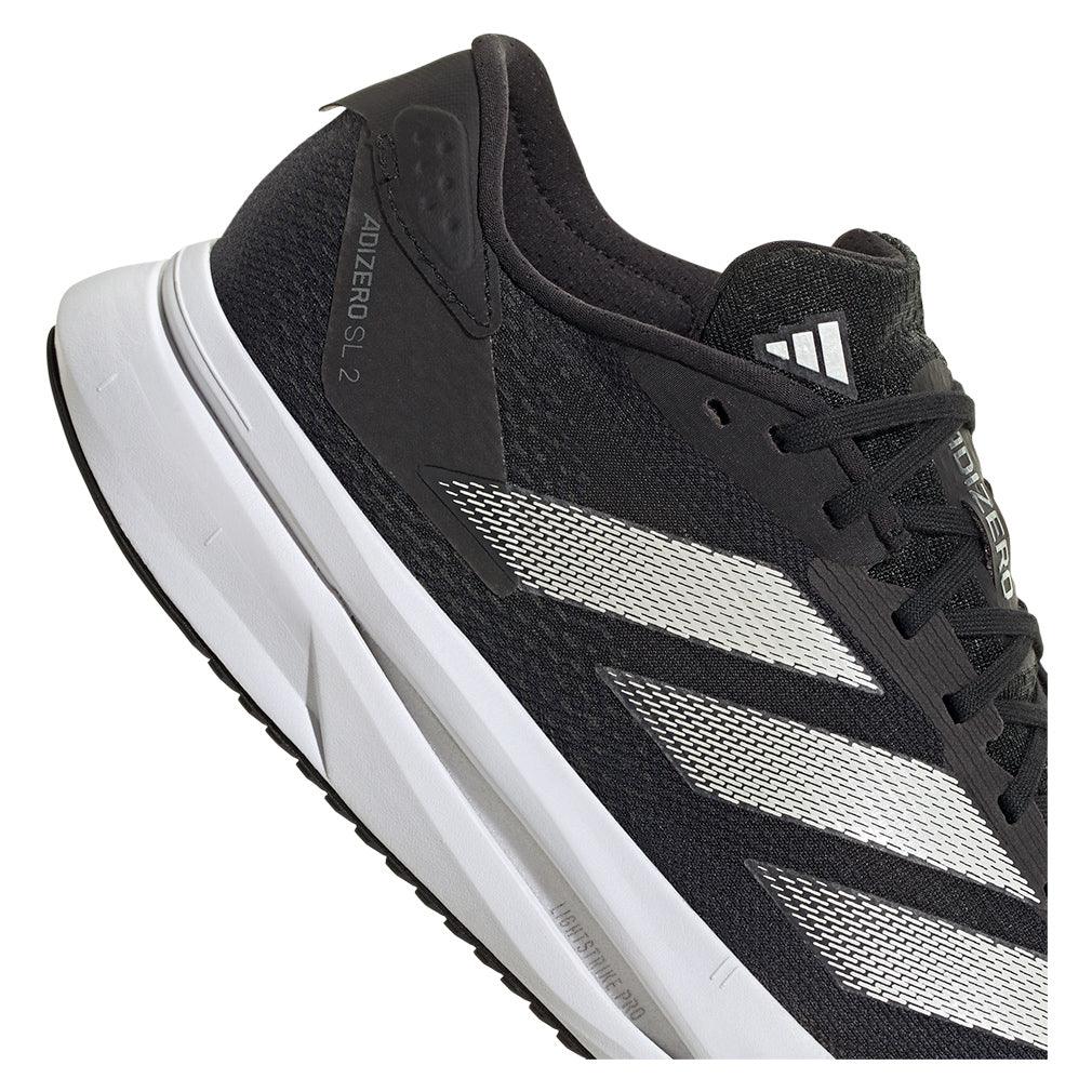 Women's Adizero SL2 Running Court Shoes Core Black and Zero Metallic