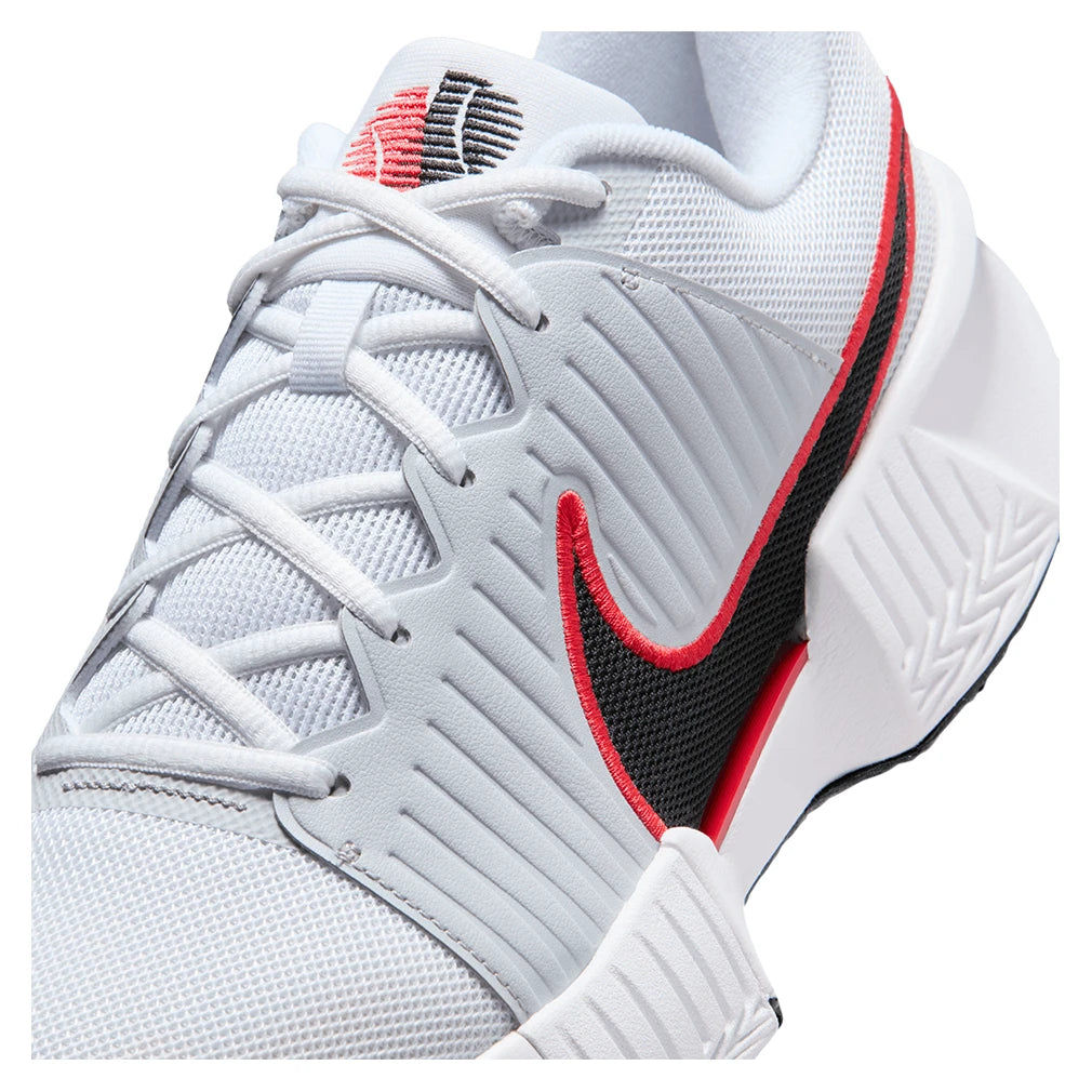 Men's GP Challenge Pro Shoes White and Lt Crimson