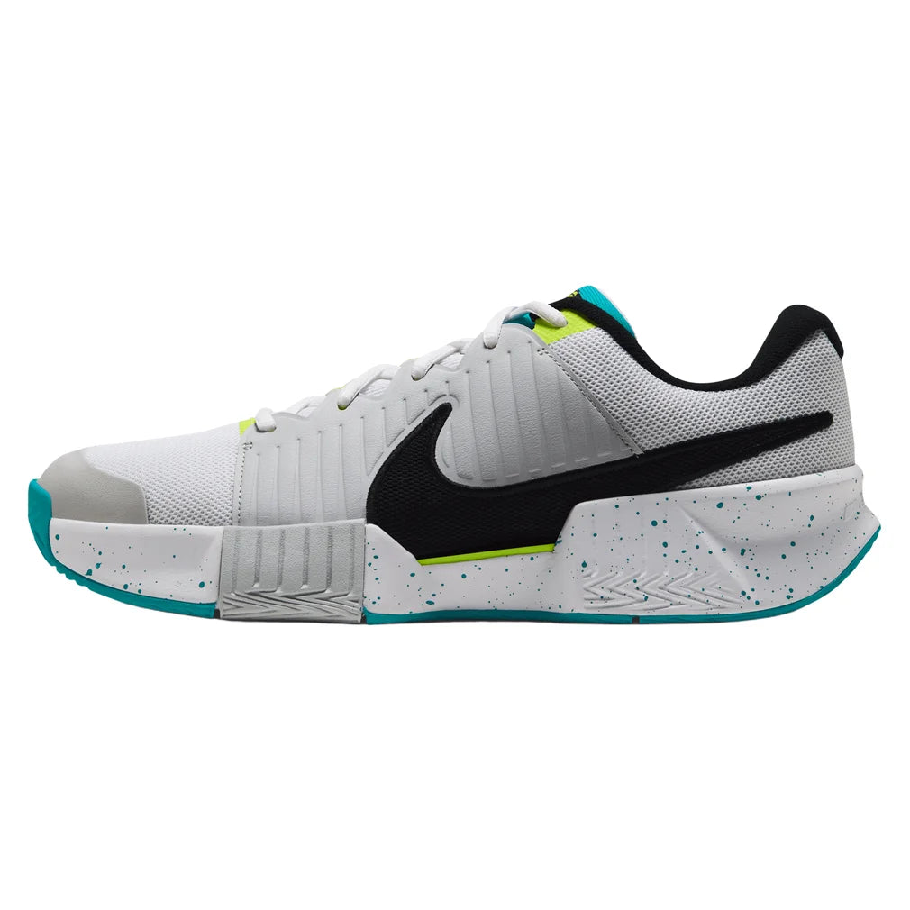 Men's GP Challenge Pro Shoes White and Volt, Nike, Pickleball Express, IF7052-103H26-4