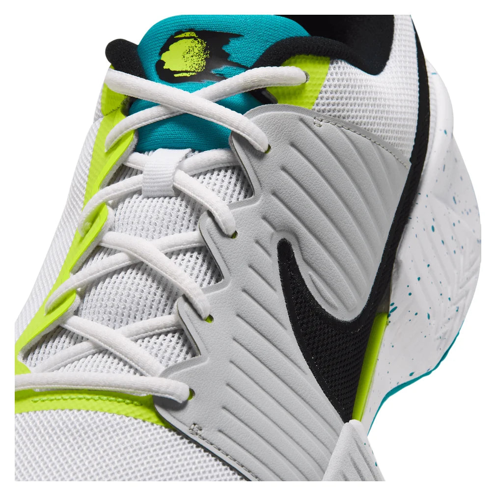 Men's GP Challenge Pro Shoes White and Volt, Nike, Pickleball Express, IF7052-103H26-9