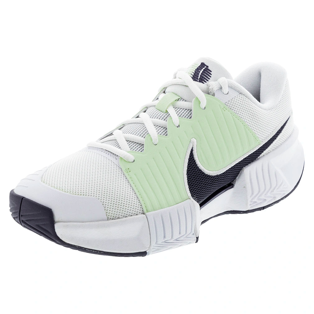 Men's GP Challenge Pro Shoes White and Dark Raisin