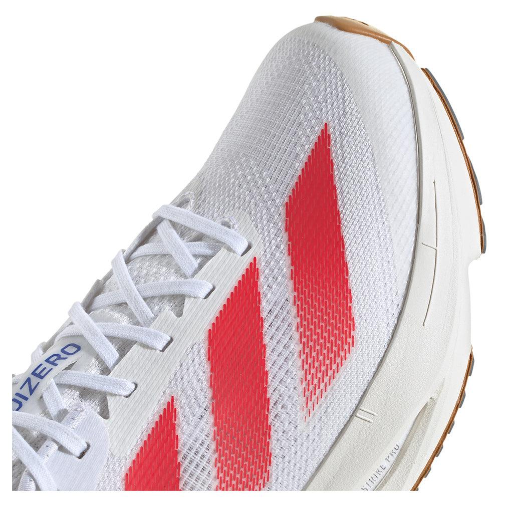 Women's Adizero SL2 Running Court Shoes White and Pure Ruby