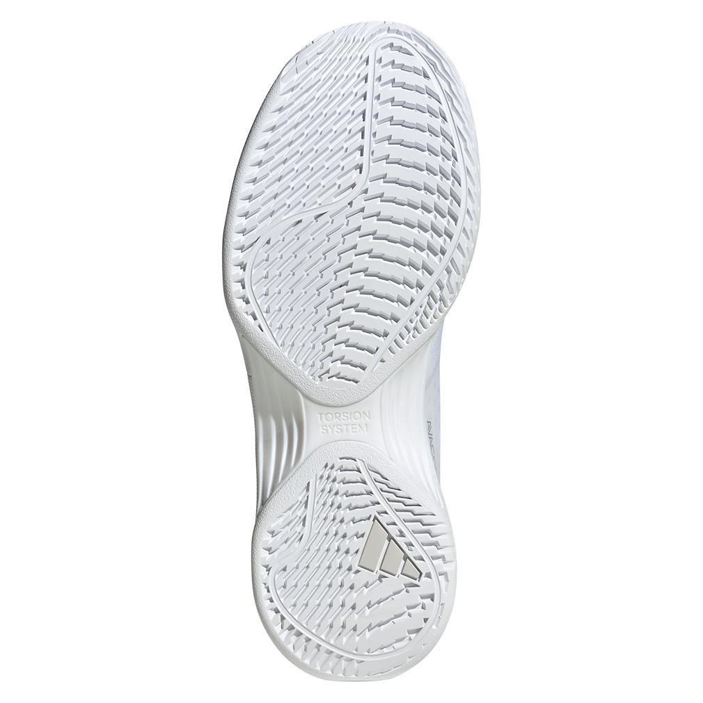 Women's Avacourt 2 Court Shoes White and Silver Metallic