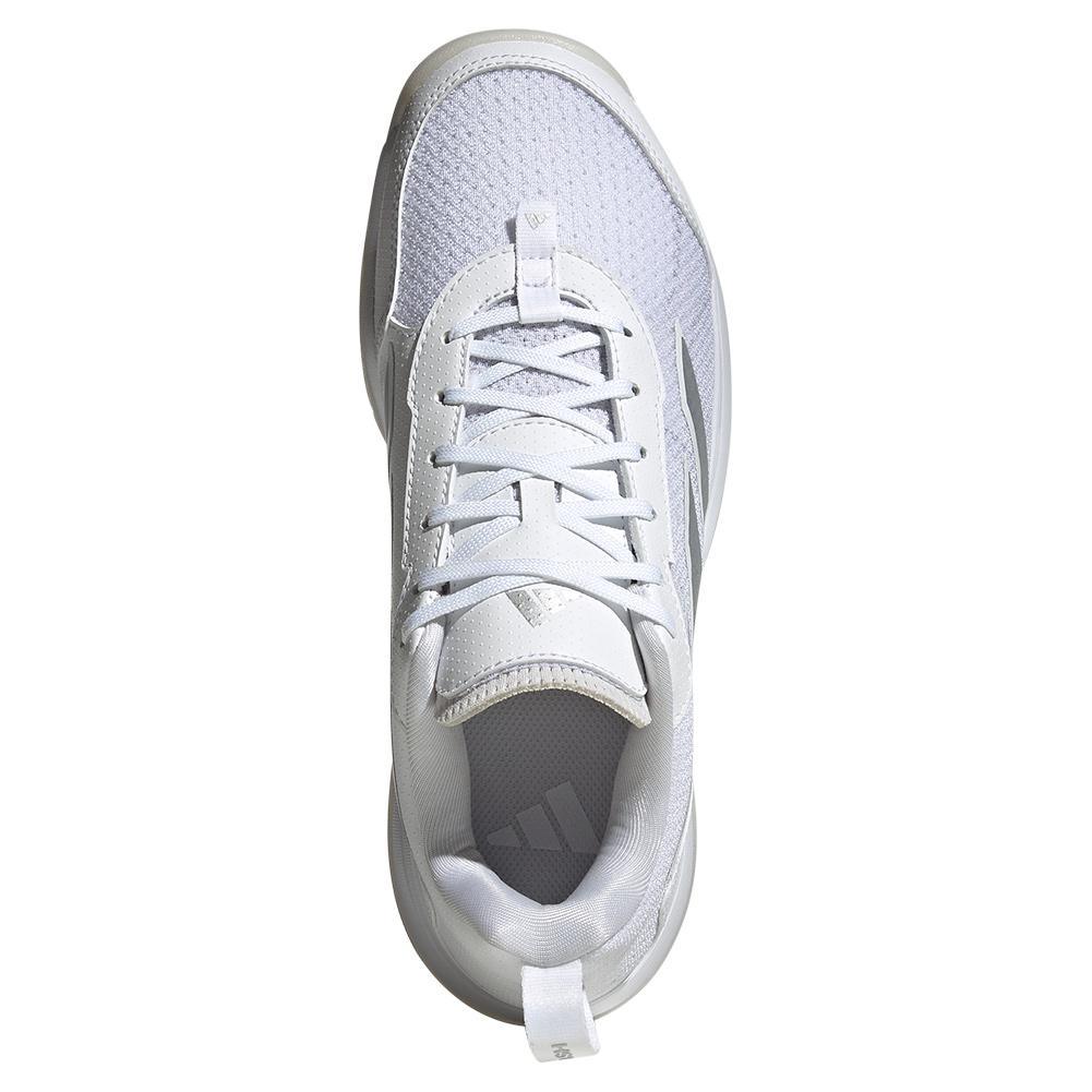 Women's AvaFlash Shoes White and Metallic Silver