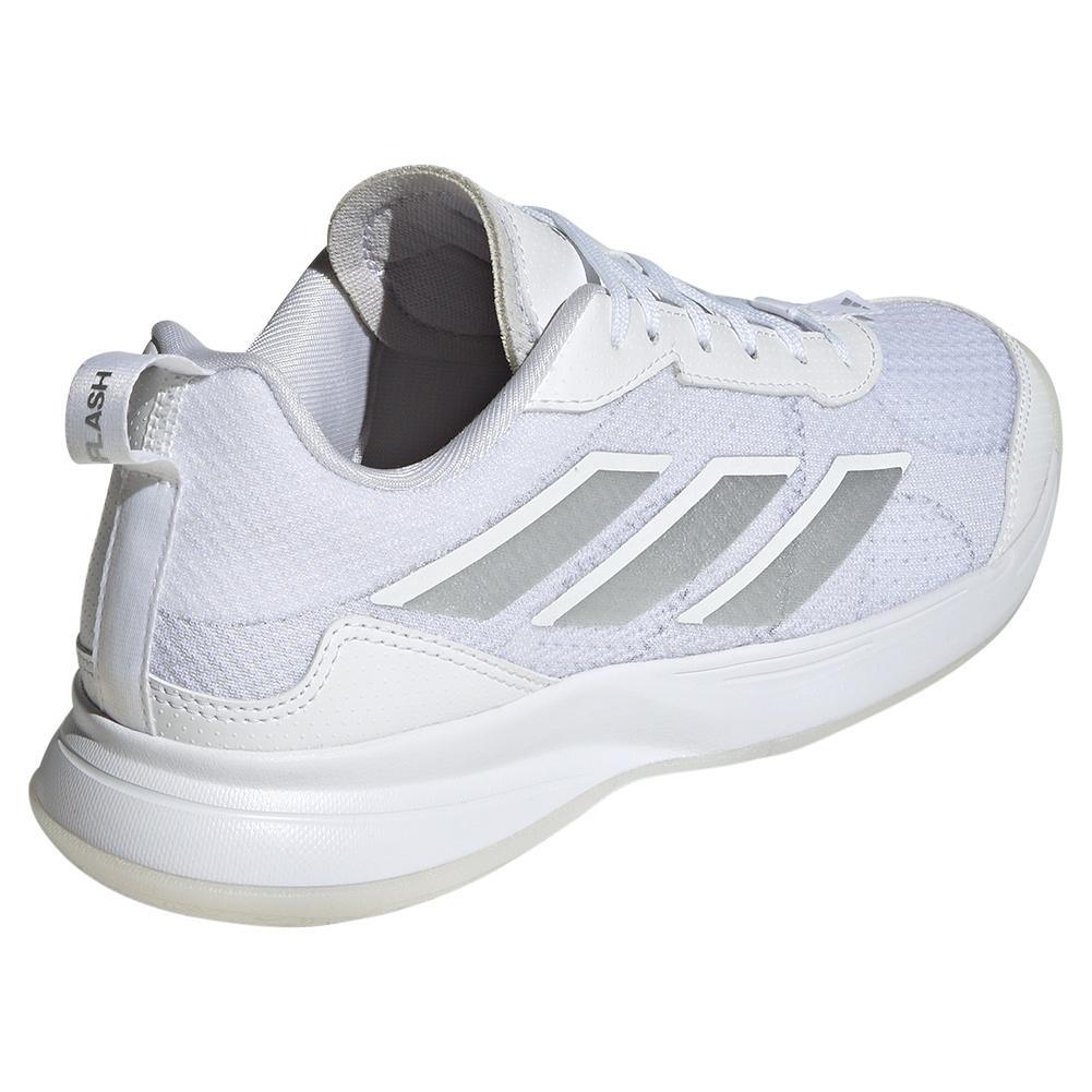 Women's AvaFlash Shoes White and Metallic Silver