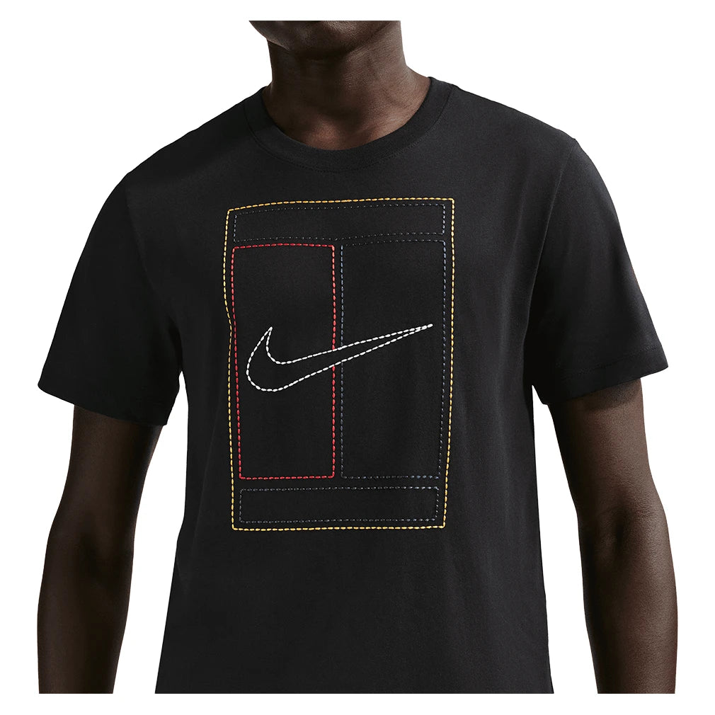 Men's Court Heritage Tee Black