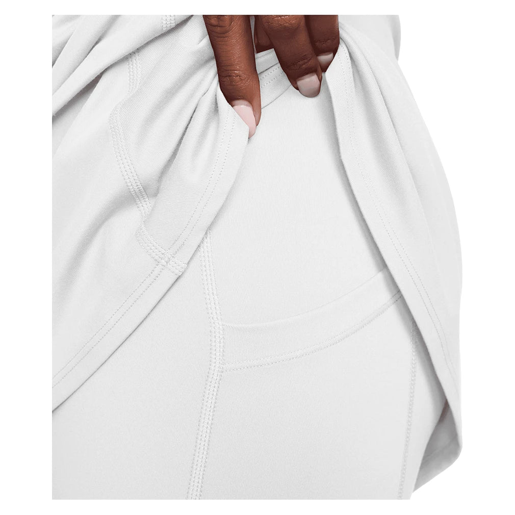 Women's Court Dri-FIT Advantage Strap Dress White and Black