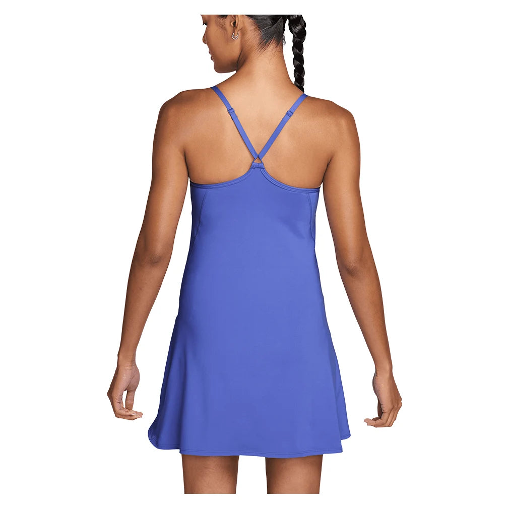 Women's Court Dri-FIT Advantage Strap Dress Sapphire and Black