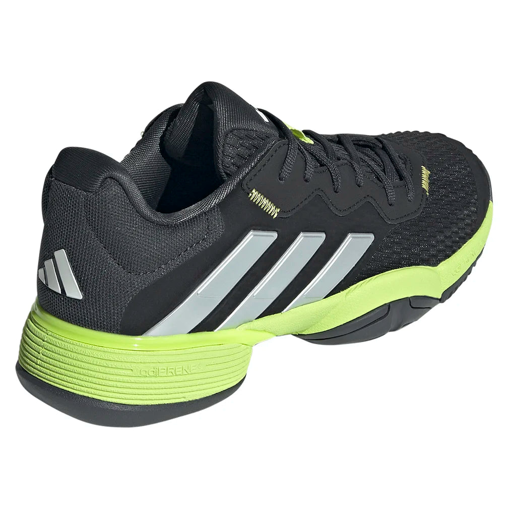 Junior's Barricade Court Shoes Core Black and Lucid Lemon