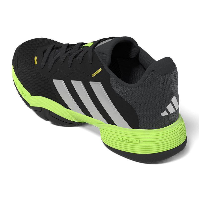 Junior's Barricade Court Shoes Core Black and Lucid Lemon