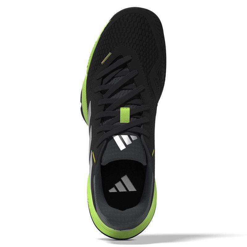 Junior's Barricade Court Shoes Core Black and Lucid Lemon