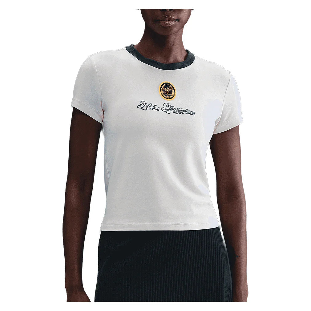 Women's Court Club Sportswear Challenge Knit Mid Crop Top