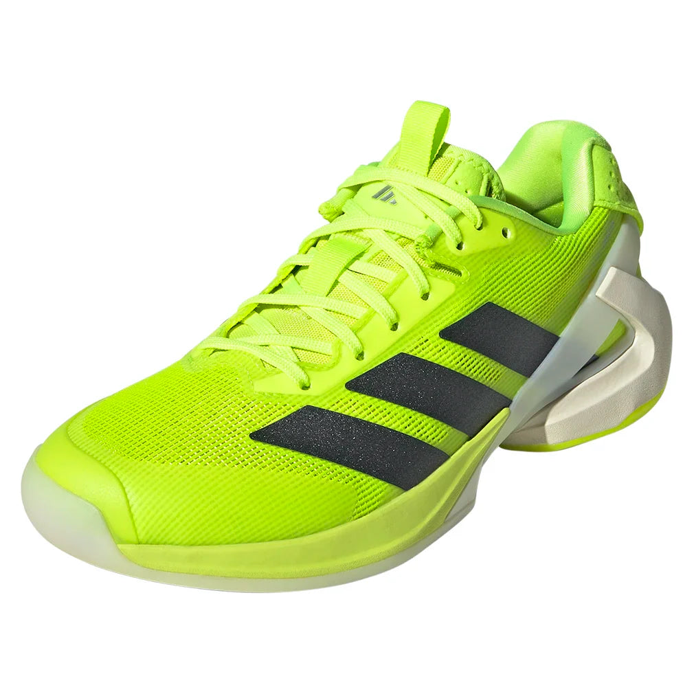 Women's Adizero Ubersonic 5 Court Shoes Lucid Lemon and Powder Yellow