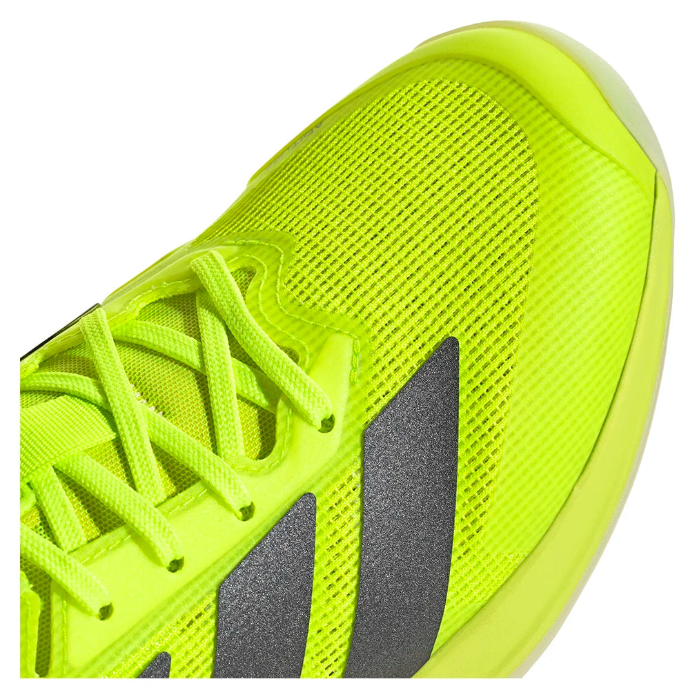 Women's Adizero Ubersonic 5 Court Shoes Lucid Lemon and Powder Yellow
