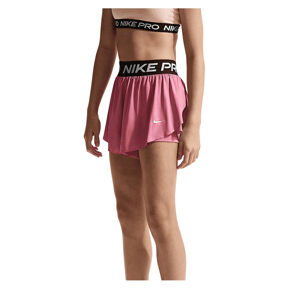 Girls' Pro Dri-FIT 2in1 Knit Training Short