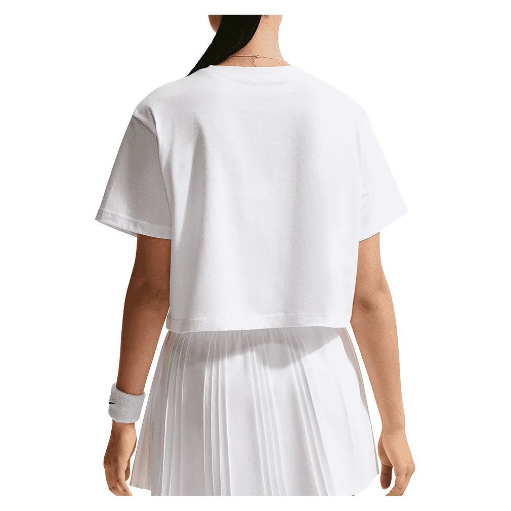 Women's Court Slam Crop Tennis Tee