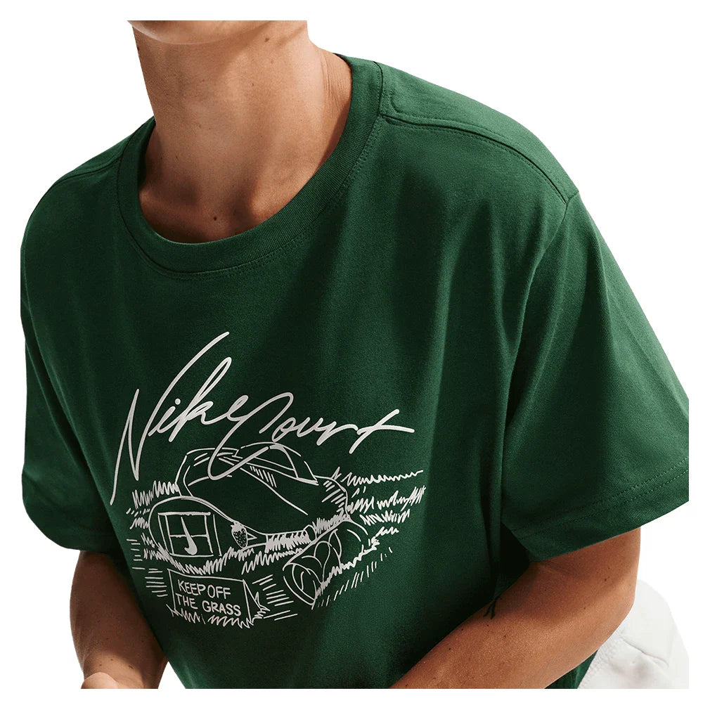 Women's Court Slam Crop Tennis Tee