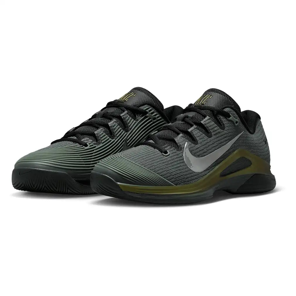 Men's New York Vapor 12 Premium Shoes Camo Green and Pure Platinum