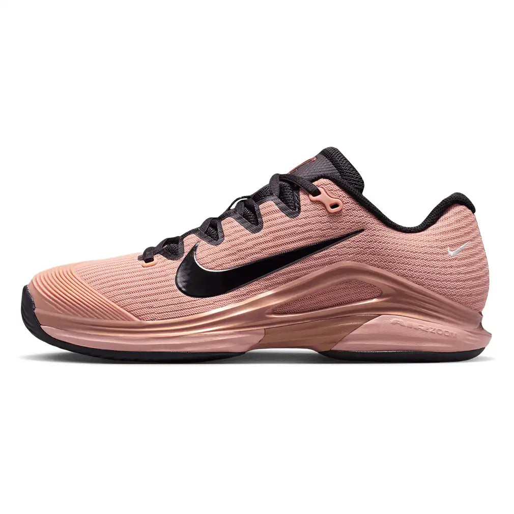 Women's Aryna Sabalenka New York Vapor 12 Premium Shoes Metallic Red Bronze and Black