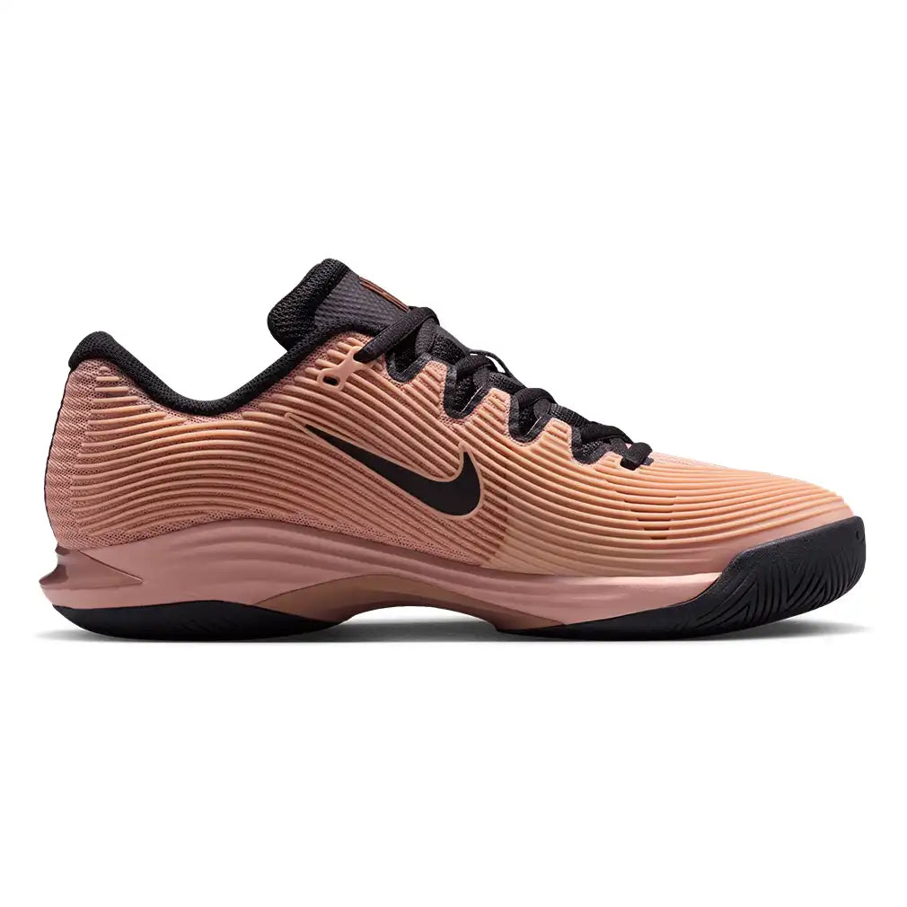 Women's Aryna Sabalenka New York Vapor 12 Premium Shoes Metallic Red Bronze and Black