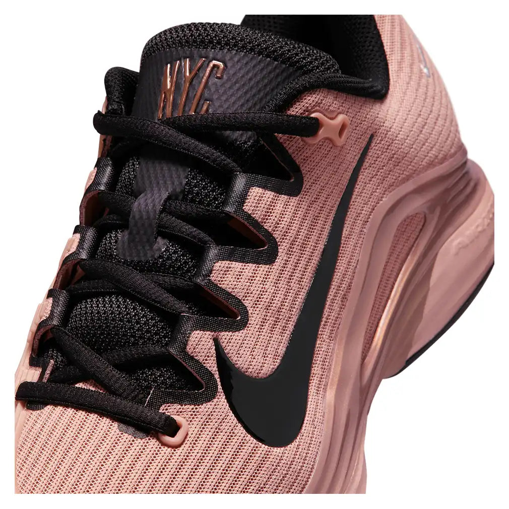 Women's Aryna Sabalenka New York Vapor 12 Premium Shoes Metallic Red Bronze and Black