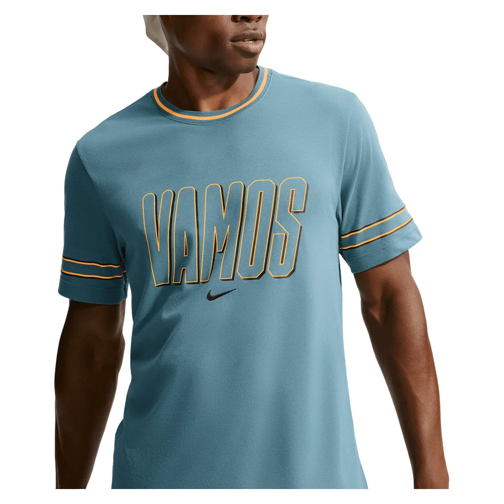 Men's Carlos Alcaraz New York Court Dri-FIT T-Shirt, Nike, 008 Smokey Blue, Pickleball Express, IM6121-H26-008-SMOKEY-BLUE-1