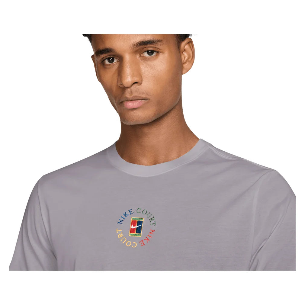 Men's Court Heritage Tee, Nike, Pickleball Express, IM6128-H26-4