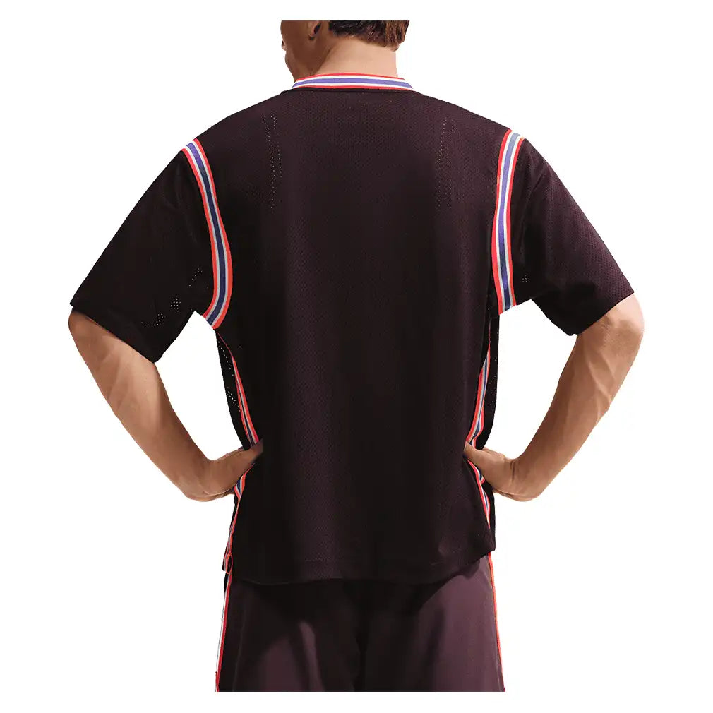 Men's New York Court Dri-FIT Slam Short Sleeve Button Up Shirt