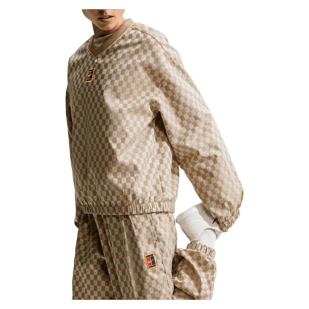 Women's Court Heritage Collection Woven Long-Sleeve Top, Nike, Pickleball Express, IM9436-H26-8