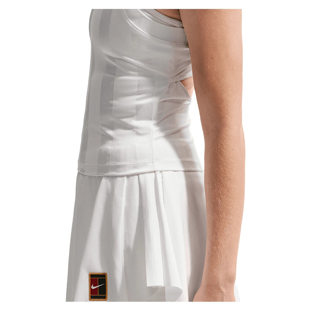 Women's London Court Dri-FIT Slam High-Rise Skort White