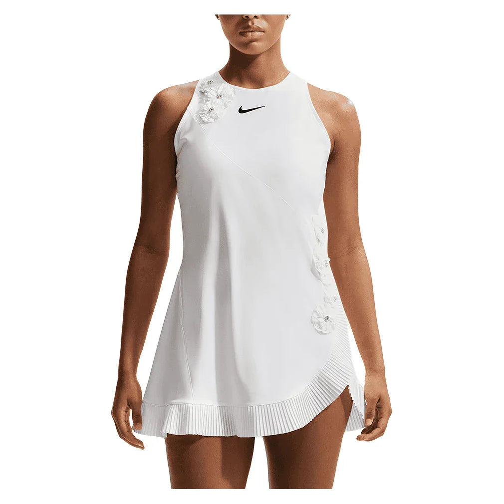 Women's Court Dri-FIT Slam Dress White and Black