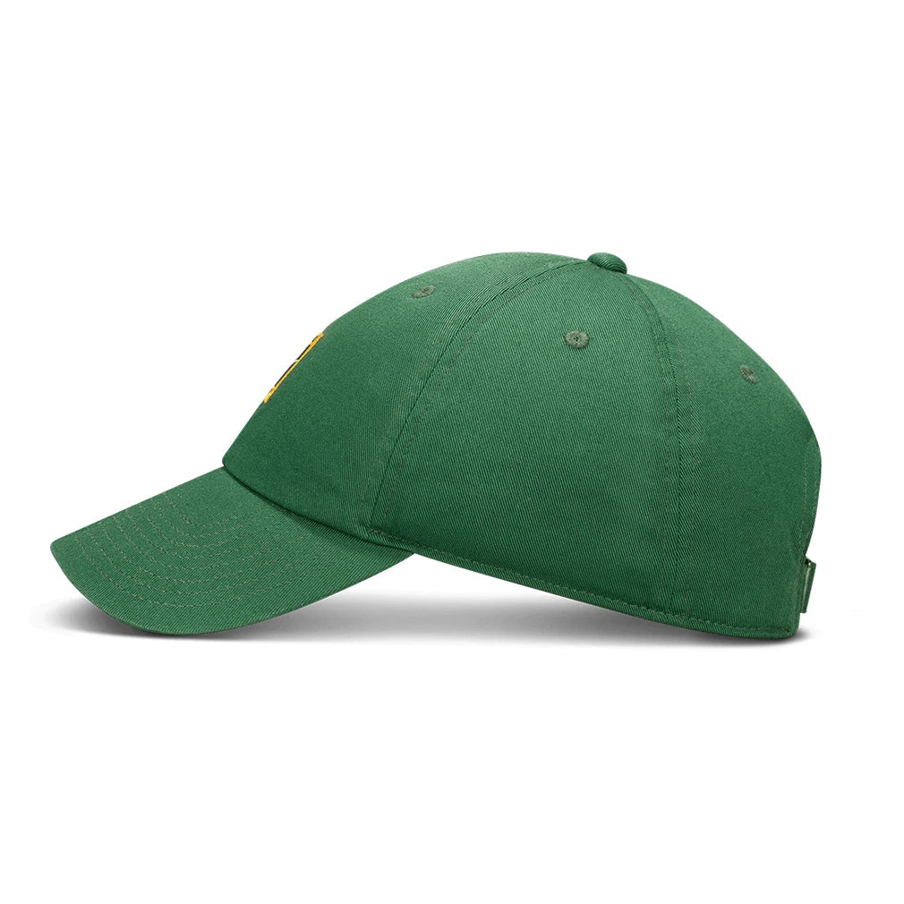Unisex Club Court Logo Unstructured Cap Gorge Green