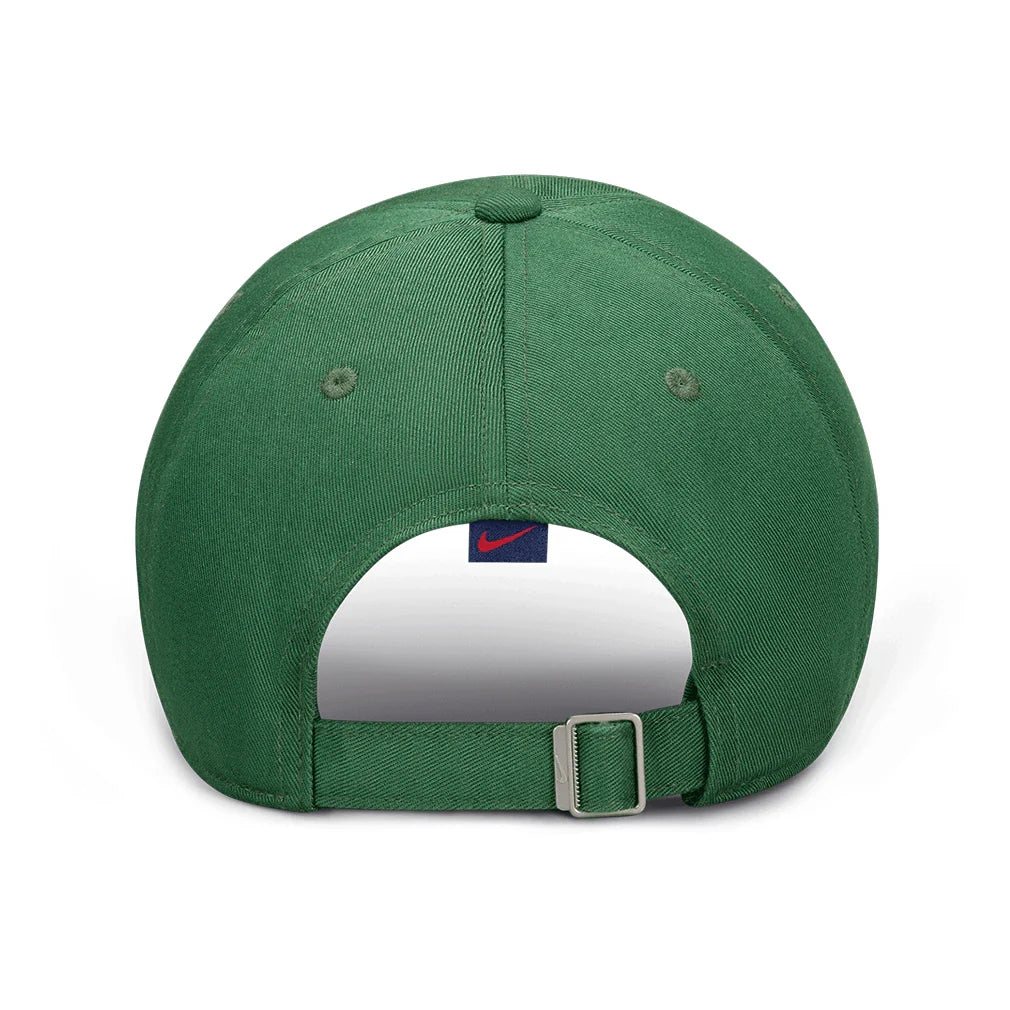 Unisex Club Court Logo Unstructured Cap Gorge Green
