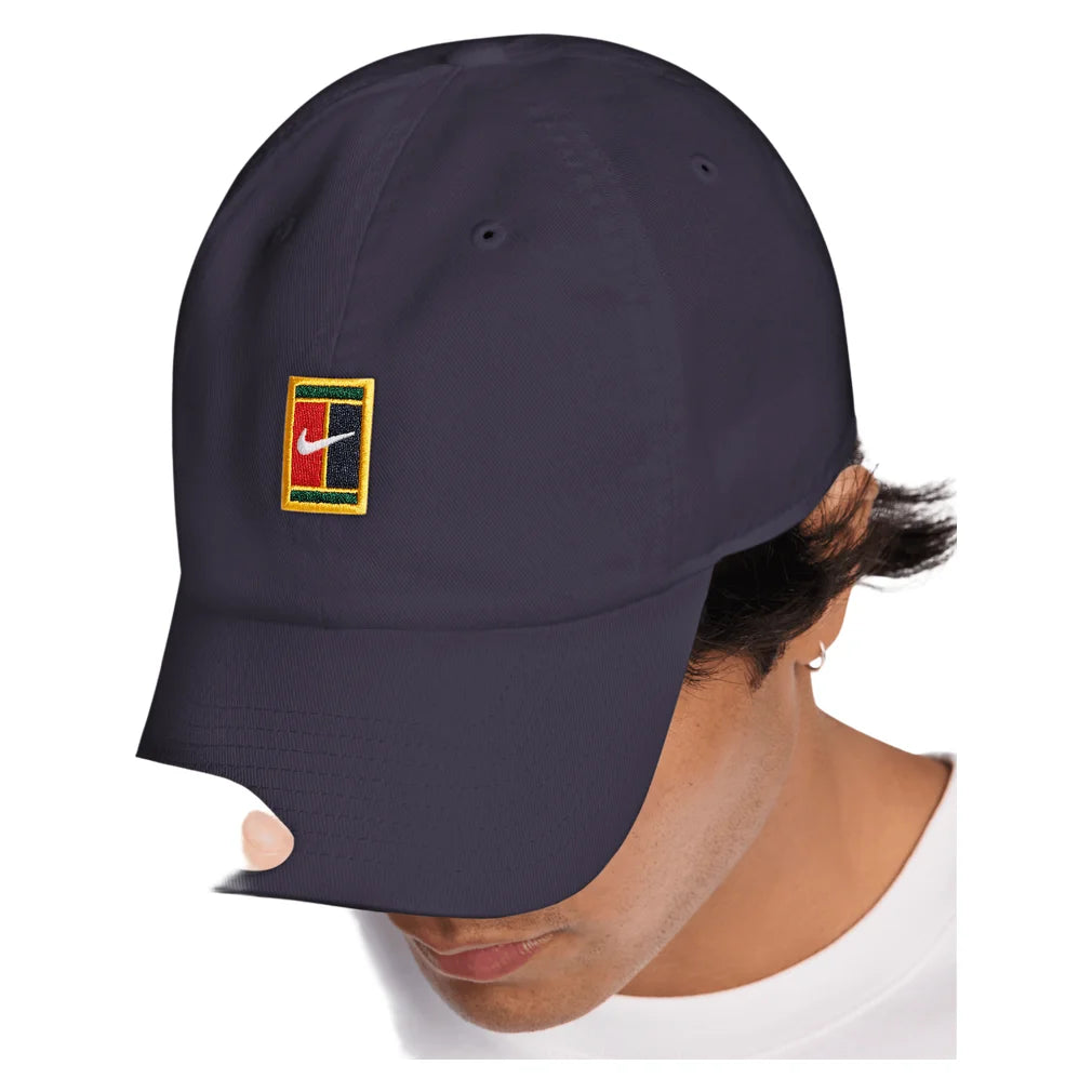 Unisex Club Court Logo Unstructured Cap, Nike, 525 Purple Dynasty, Pickleball Express, IQ1321-H26-525-PURPLE-DYNASTY-1