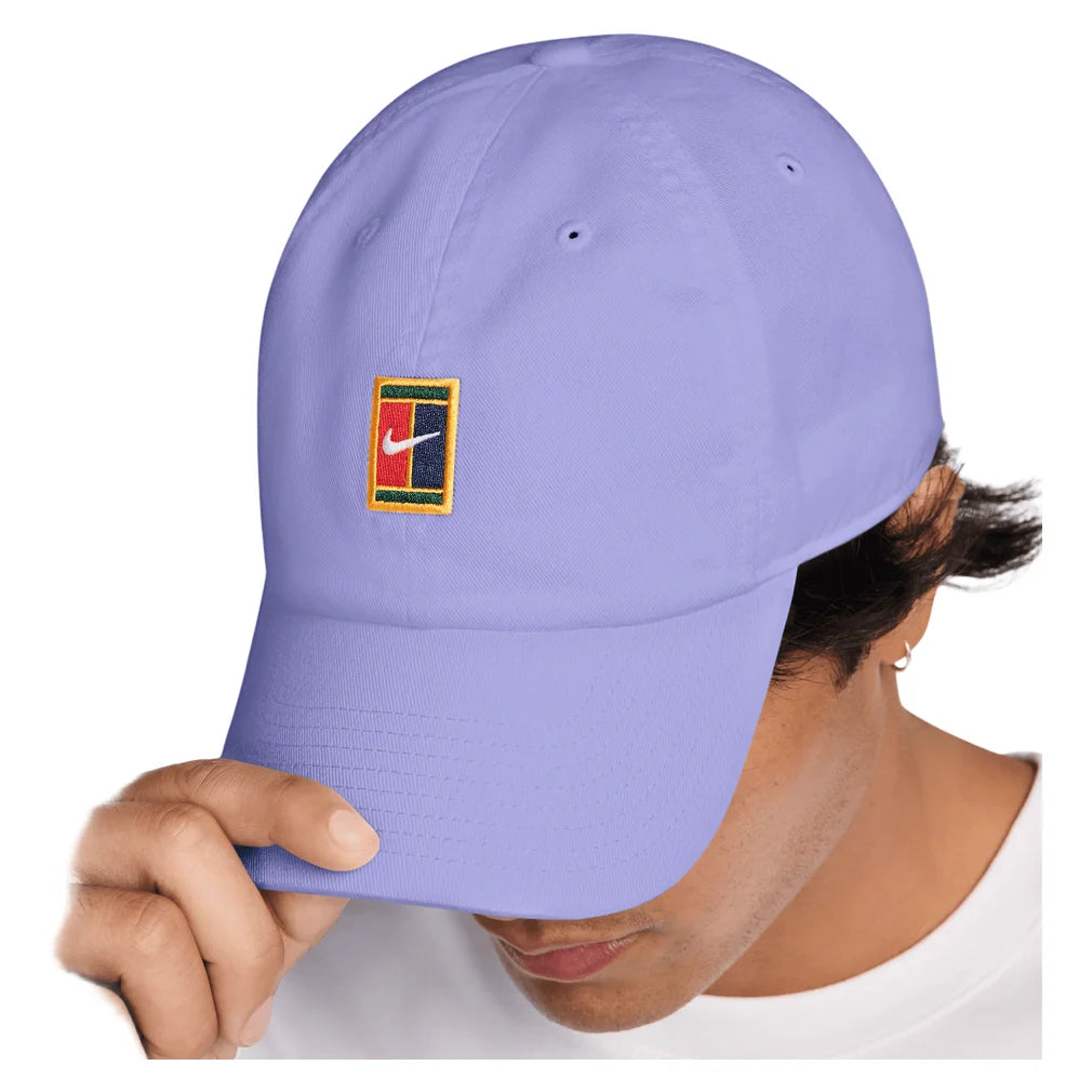 Unisex Club Court Logo Unstructured Cap, Nike, 580 Purple Pulse, Pickleball Express, IQ1321-H26-580-PURPLE-PULSE-1