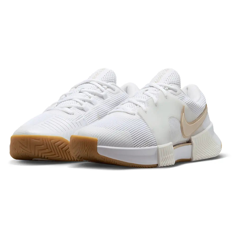 Women's Zoom GP Challenge 1.5 Shoes White and Lt Orewood Brown