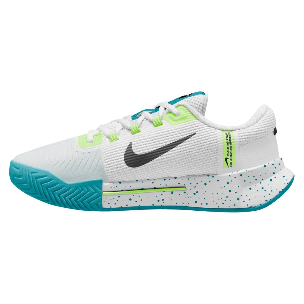 Women's Zoom GP Challenge 1.5 Shoes White and Volt, Nike, Pickleball Express, IQ5176-125H26-1