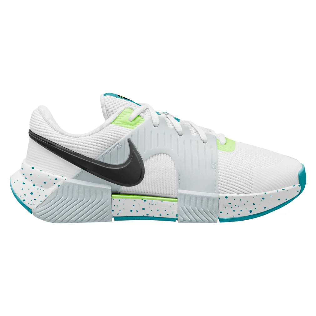 Women's Zoom GP Challenge 1.5 Shoes White and Volt, Nike, White/Volt, Pickleball Express, IQ5176-125H26-WHITE-VOLT-1