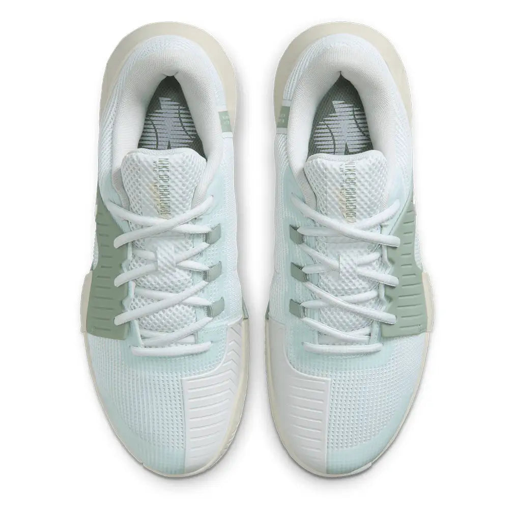 Women's Zoom GP Challenge 1.5 Court Shoes Barely Green and White
