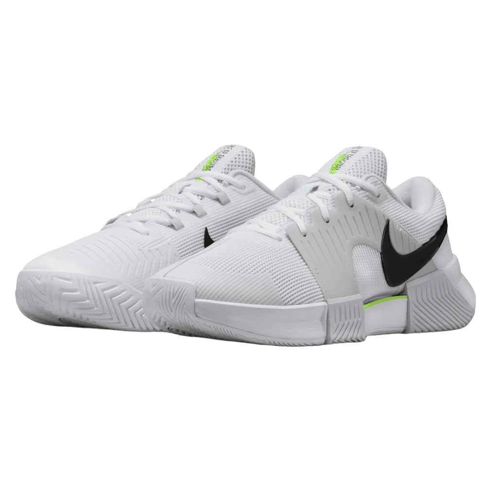 Men's Zoom GP Challenge 1.5 Shoes White and Black, Nike, White/Black, Pickleball Express, IQ5180-100BH26-WHITE-BLACK-1