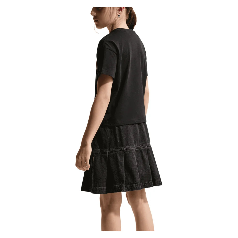 Girls' New York Sportswear Tee Black, Nike, Pickleball Express, IQ5271-010H26-3