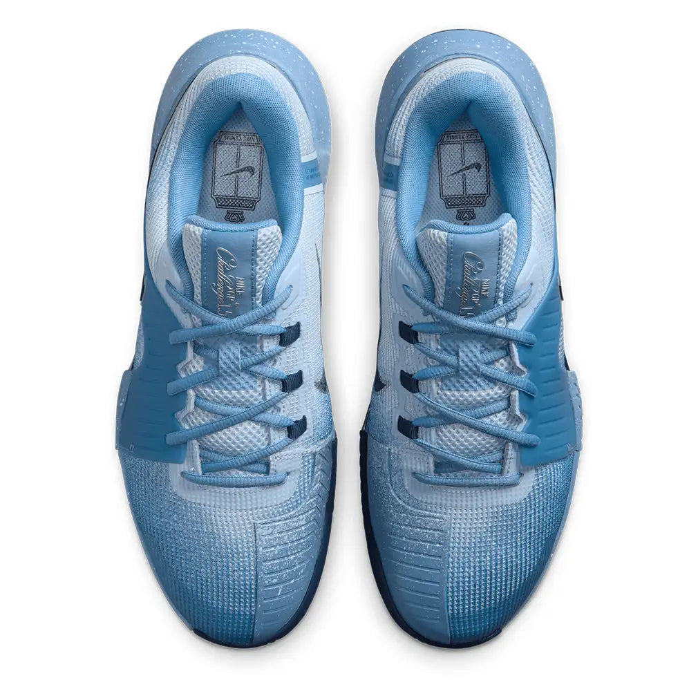 Men's Paris Zoom GP Challenge 1.5 Premium Court Shoes Hydrogen Blue and Midnight Navy