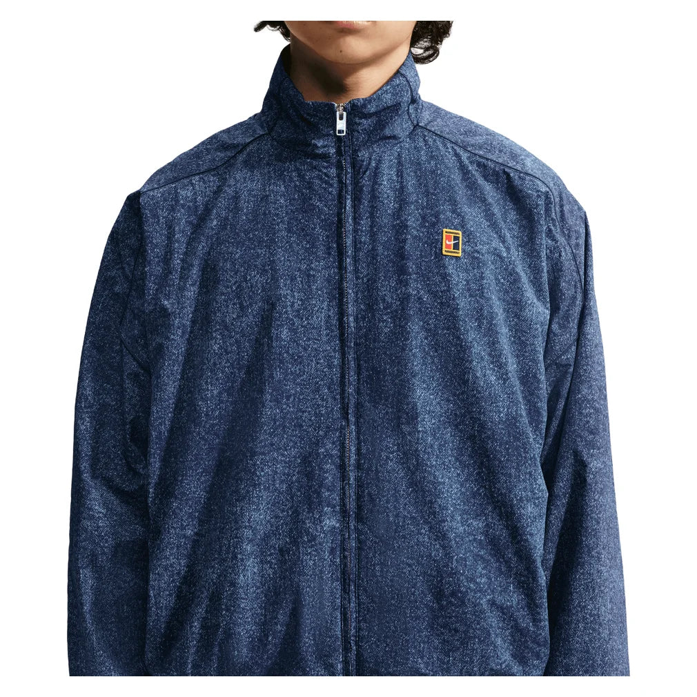Men's Club Rules Full-Zip Sports Jacket, Nike, 486 Work Blue/Obsidian, Pickleball Express, IQ8424-F26-486-WORK-BLUE-OBSIDIAN-1