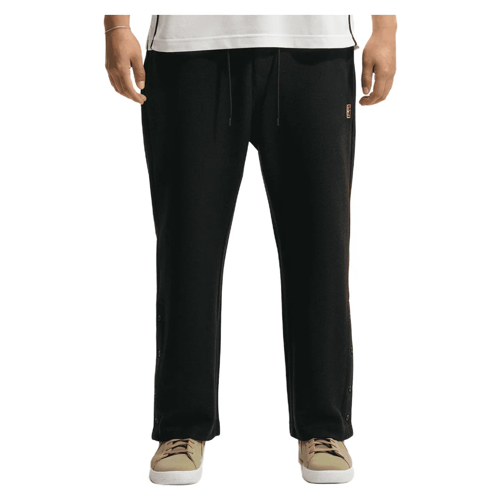 Men's Club Rules Open-Hem French Terry Sports Pants, Nike, 010 Black, Pickleball Express, IQ8436-F26-010-BLACK-1