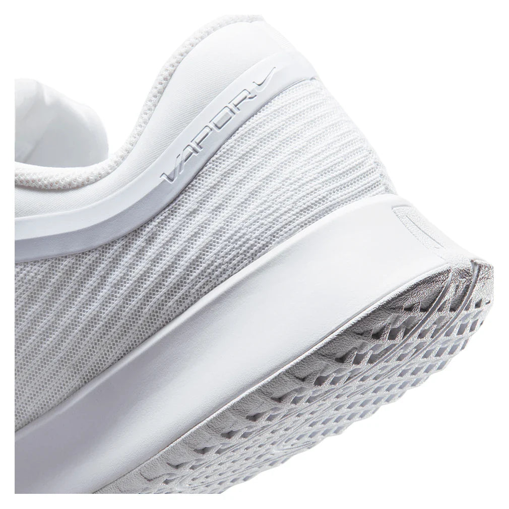 Men's London Vapor Pro 3 Premium Court Shoes White and Gorge Green